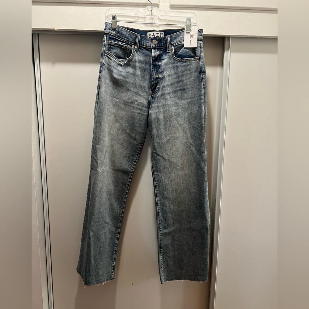 High Rise Wide Leg Jean